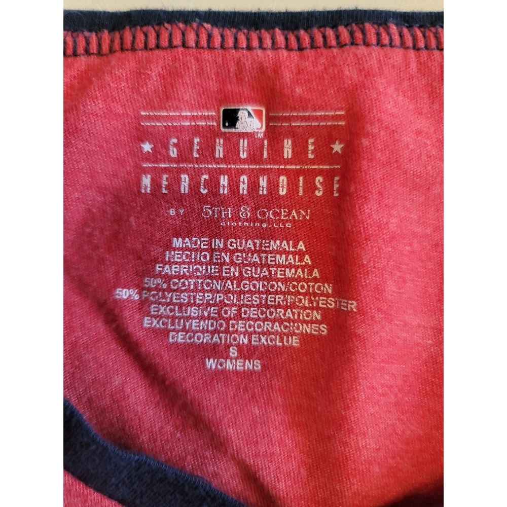 Women's St. Louis Cardinals Baseball v-neck t-shirt size Small - Picture 3 of 4